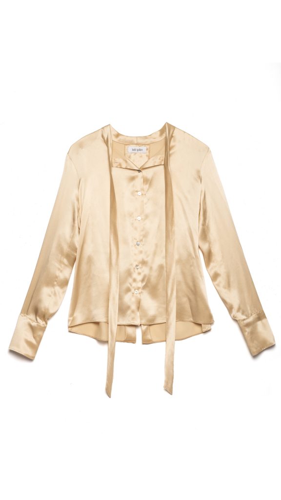 Button-Down Shirt – Gold