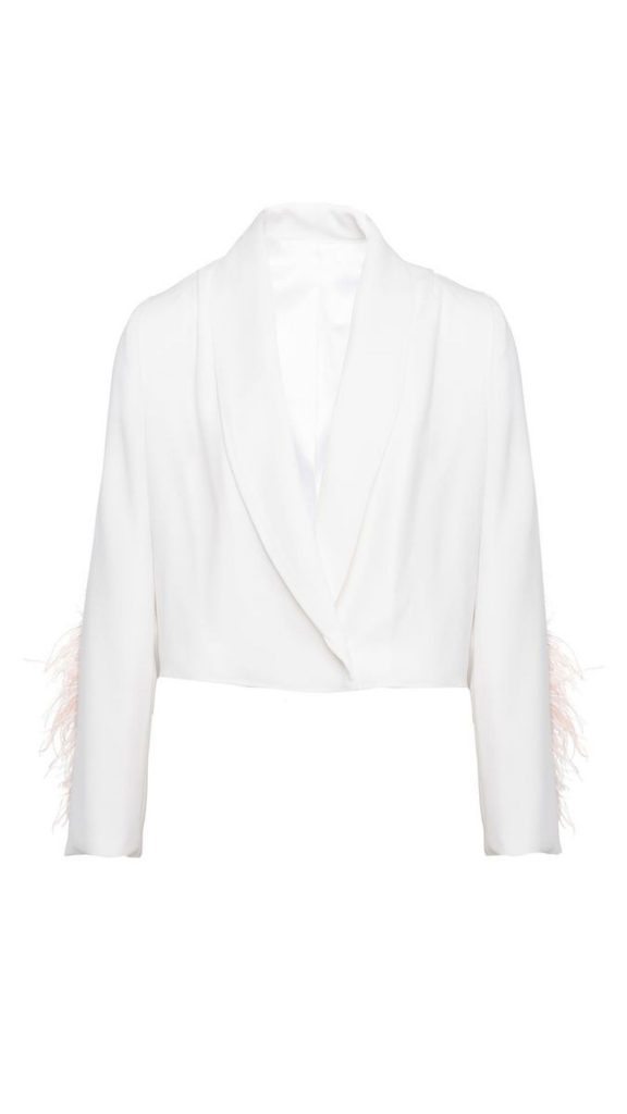 Tailored Feathers Jacket