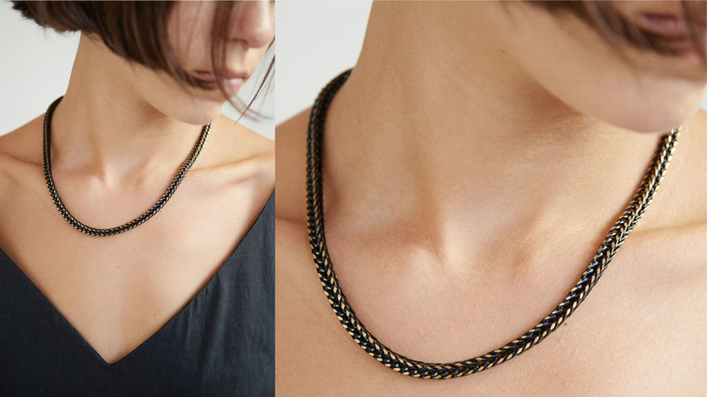 Black TRIGO Necklace