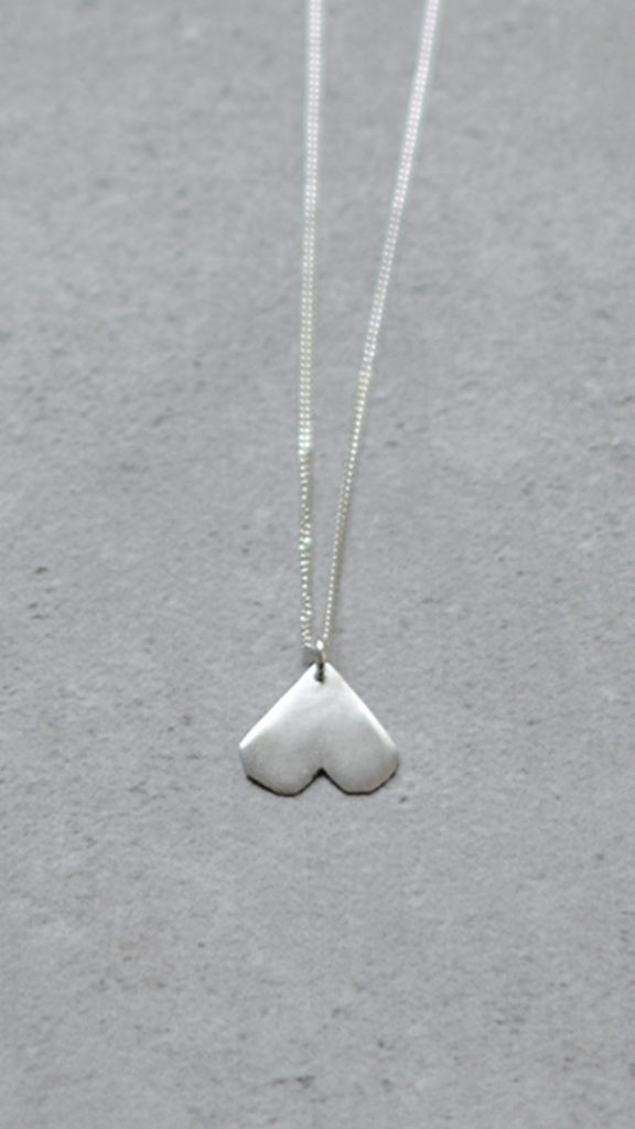 Upside Down Heart Necklace